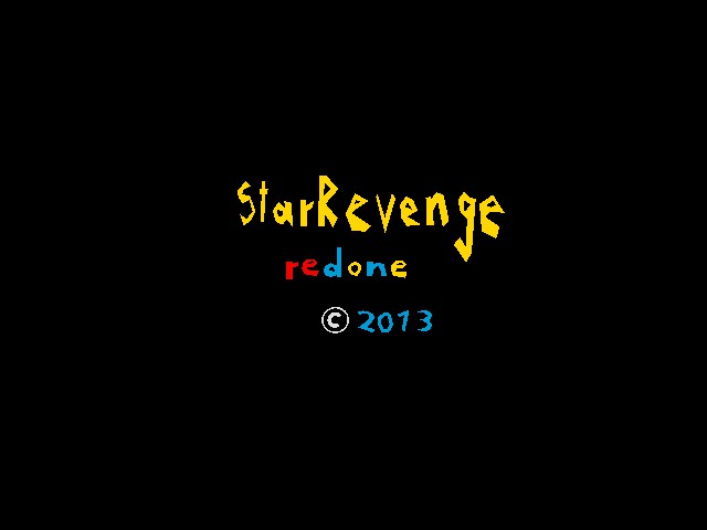 Star Revenge Redone Title Screen